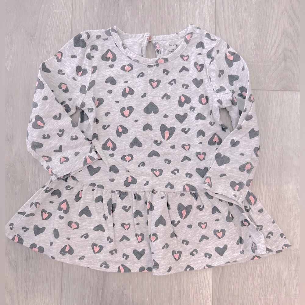 George peplum top
